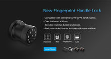 Load image into Gallery viewer, Smart Lock Fingerprint Biometric Door Lock with Keyless Touchscreen Keypad Card