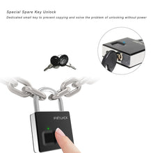 Load image into Gallery viewer, Anti-Theft Security Padlock with Key & Cable