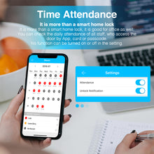 Load image into Gallery viewer, Smart Lock Fingerprint Biometric Door Lock with Keyless Touchscreen Keypad Card