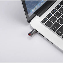 Load image into Gallery viewer, Lenovo 2TB USB Flash Drives Mini Metal Real Capacity Memory Stick Black Pen Drive Creative Business Gift Silver Storage U Disk
