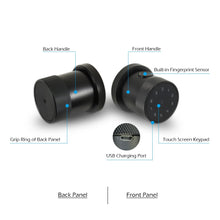 Load image into Gallery viewer, Smart Lock Fingerprint Biometric Door Lock with Keyless Touchscreen Keypad Card
