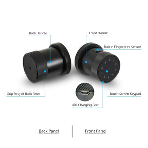 Smart Lock Fingerprint Biometric Door Lock with Keyless Touchscreen Keypad Card