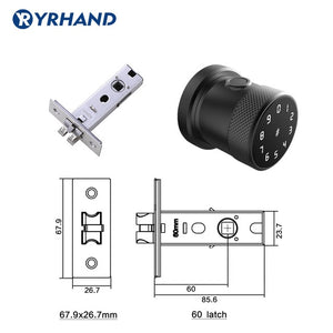 Smart Lock Fingerprint Biometric Door Lock with Keyless Touchscreen Keypad Card
