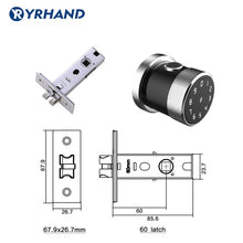 Load image into Gallery viewer, Smart Lock Fingerprint Biometric Door Lock with Keyless Touchscreen Keypad Card
