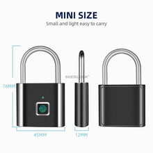 Load image into Gallery viewer, Smart Fingerprint Padlock
