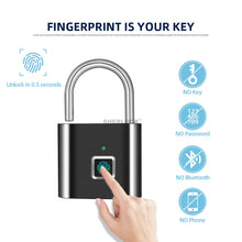 Load image into Gallery viewer, Smart Fingerprint Padlock
