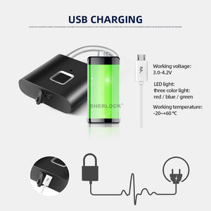 Smart Fingerprint Padlock