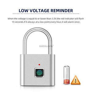Smart Fingerprint Padlock