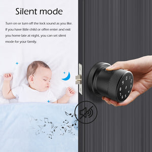 Smart Lock Fingerprint Biometric Door Lock with Keyless Touchscreen Keypad Card